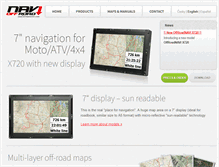 Tablet Screenshot of offroadnavi.com